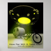 Bicycle Mini Camper Mark II Design UFO Promo 2 Poster (Vorne)