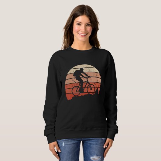 Bicycle Mountain Biking Sweatshirt (Vorne ganz)