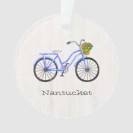 Bicycle Nantucket Family Wiedersehen Year Blume Sp Ornament