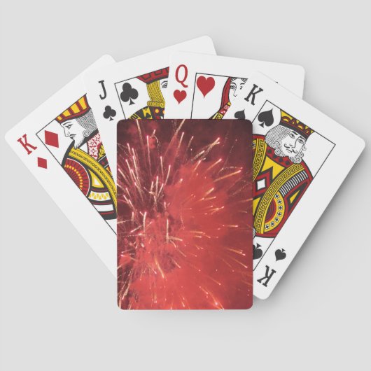 Bicycle® Poker-Spielkarten - Feuerwerke Spielkarten (Rückseite)