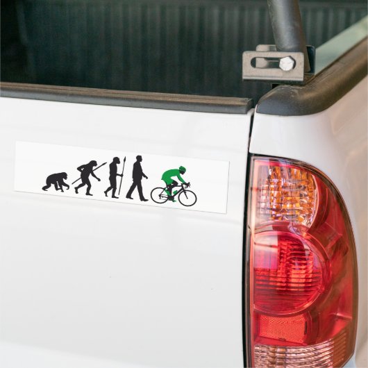 bicycle racing evolution autoaufkleber (Auf Lkw)