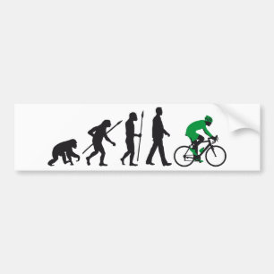 bicycle racing evolution autoaufkleber