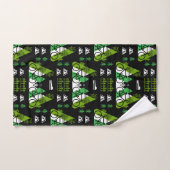 Bicycle Themed Print Badhandtuch Set (Handtuch)