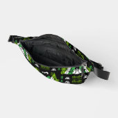 Bicycle Themed Print Bauchtasche (Offen)
