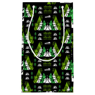 Bicycle Themed Print Kleine Geschenktüte