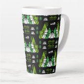 Bicycle Themed Print Milchtasse (Rechte Ecke)