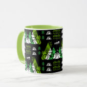 Bicycle Themed Print Tasse (Vorderseite Links)