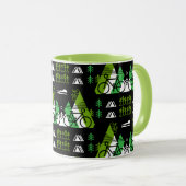 Bicycle Themed Print Tasse (VorderseiteRechts)