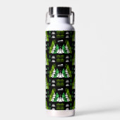 Bicycle Themed Print Trinkflasche (Vorne)