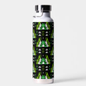 Bicycle Themed Print Trinkflasche (Rechts)