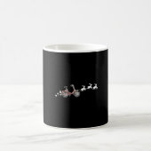 Bicycle Weihnachten Schlitten - Funny Bicycle Kaffeetasse (Mittel)