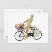 BicyclePicnicBasket120509 copy Postkarte (Vorne/Hinten)