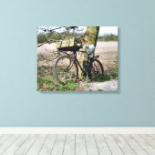 BICYCLES LEINWANDDRUCK (Insitu (Holzboden))