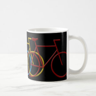 Bicyclesin3ColorsBig Kaffeetasse