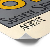 Bicyclette Omnium - Mich Poster (Ecke)