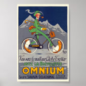 Bicyclette Omnium Vintage Poster 1924 (Vorne)