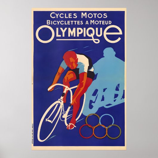 Bicyclettes Olympique Poster (Vorne)