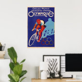 Bicyclettes Olympique Poster (Heimbüro)