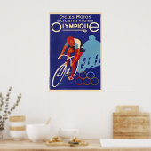 Bicyclettes Olympique Poster (Küche)
