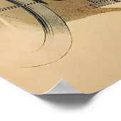 Bicyclettes Terrot Vintage Bicycle Poster (Ecke)