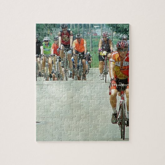 Bicyles in Fairfield Puzzle (Vertikal)
