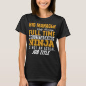 Bid Manager T-Shirt (Vorderseite)