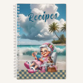 Biddie Buddies Brand Recipe Notebook - Webby Notizblock (Vorderseite)
