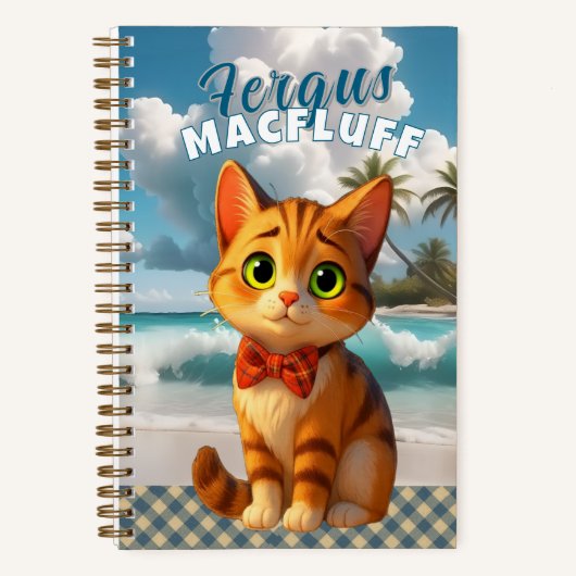 Biddie Buddies Brand Sketchbook - Fergus Notizblock (Vorderseite)