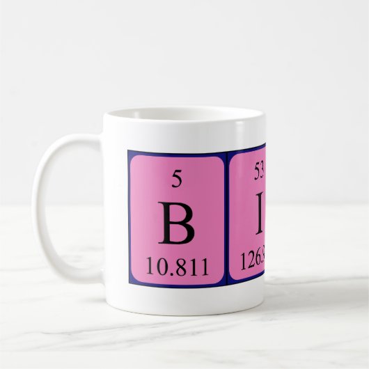Biddy Periodenname Tasse (Links)