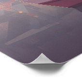 Bideford Devon Seebad Reiseplakat Poster (Ecke)