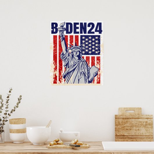 BIDEN24 POSTER (Küche)