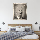 Biden 0 Cent Meme Leinwand Art (Insitu (Schlafzimmer))