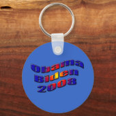 Biden 2008 schlüsselanhänger (Vorderseite)