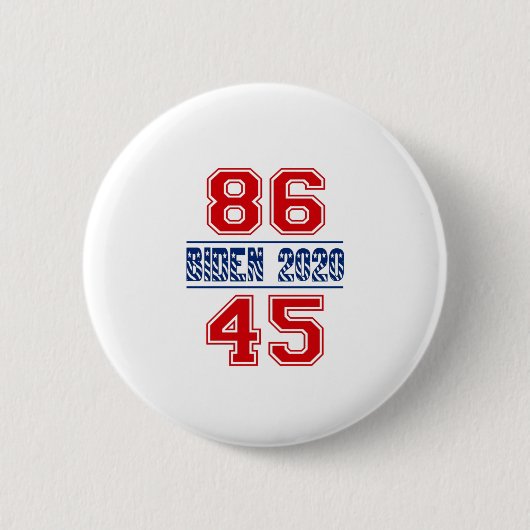 Biden 2020 - 86 45 button (Vorderseite)