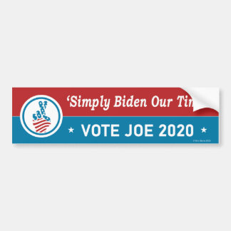 Biden 2020 Autoaufkleber