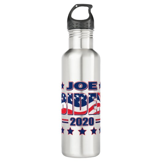 BIDEN-2020-Comeback-Kid Edelstahlflasche (Vorderseite)