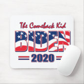 BIDEN-2020-Comeback-Kid Mousepad (Mit Mouse)