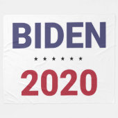 Biden 2020 fleecedecke (Vorderseite (Horizontal))