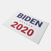 Biden 2020 fußmatte (Schrägansicht)