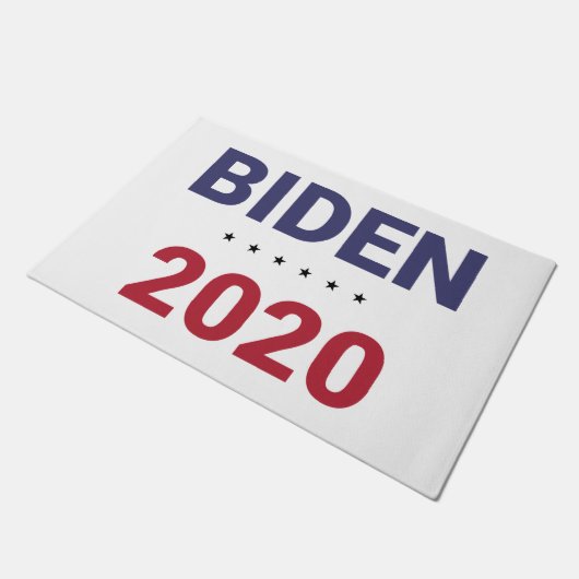 Biden 2020 fußmatte (Schrägansicht)
