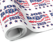 Biden 2020 - Joe Biden für Präsident Geschenkpapier (Rolleneckpunkt)