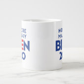 BIDEN 2020 - Kein Malarkie mehr Jumbo-Tasse (Vorderseite)
