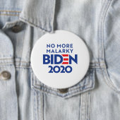 BIDEN 2020 - Keine Malarkie mehr Button (Beispiel)