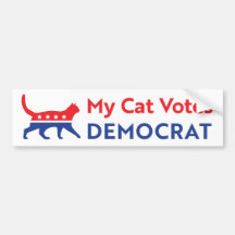 Biden 2020 - Meine Katze wählt Demokrat