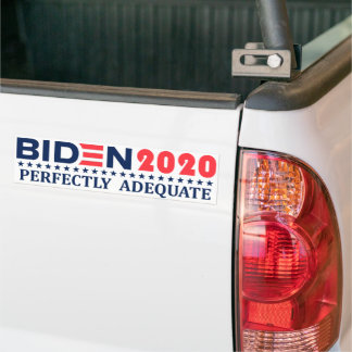 Biden 2020: PERFEKT ANGEMESSENER Autoaufkleber