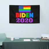 Biden 2020 Rainbow Gay Pride Banner (Messeveranstaltung)