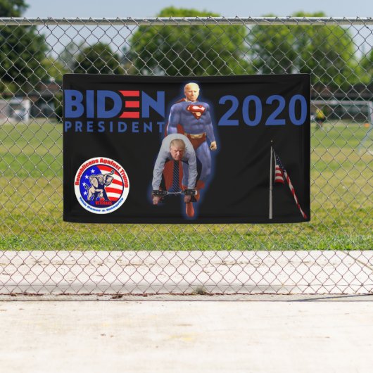 Biden 2020 Republikaner gegen Trump Banner (Insitu)