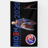 Biden 2020 Republikaner gegen Trump Banner (Vertikal)