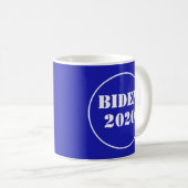 Biden 2020 Royal Blue & White Kaffeetasse (VorderseiteRechts)