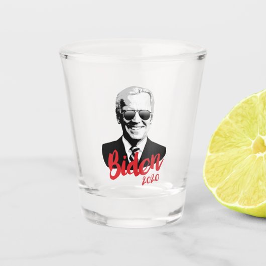 Biden 2020 schnapsglas (Vorderseite)